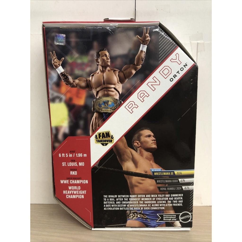 2025 WWE Ultimate Edition Fan Takeover Figure Randy Orton (Wrestlemania 20)