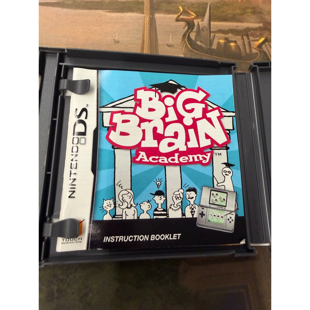 Big Brain Academy Nintendo DS Video Game Brain Trainer Puzzle Multiplayer