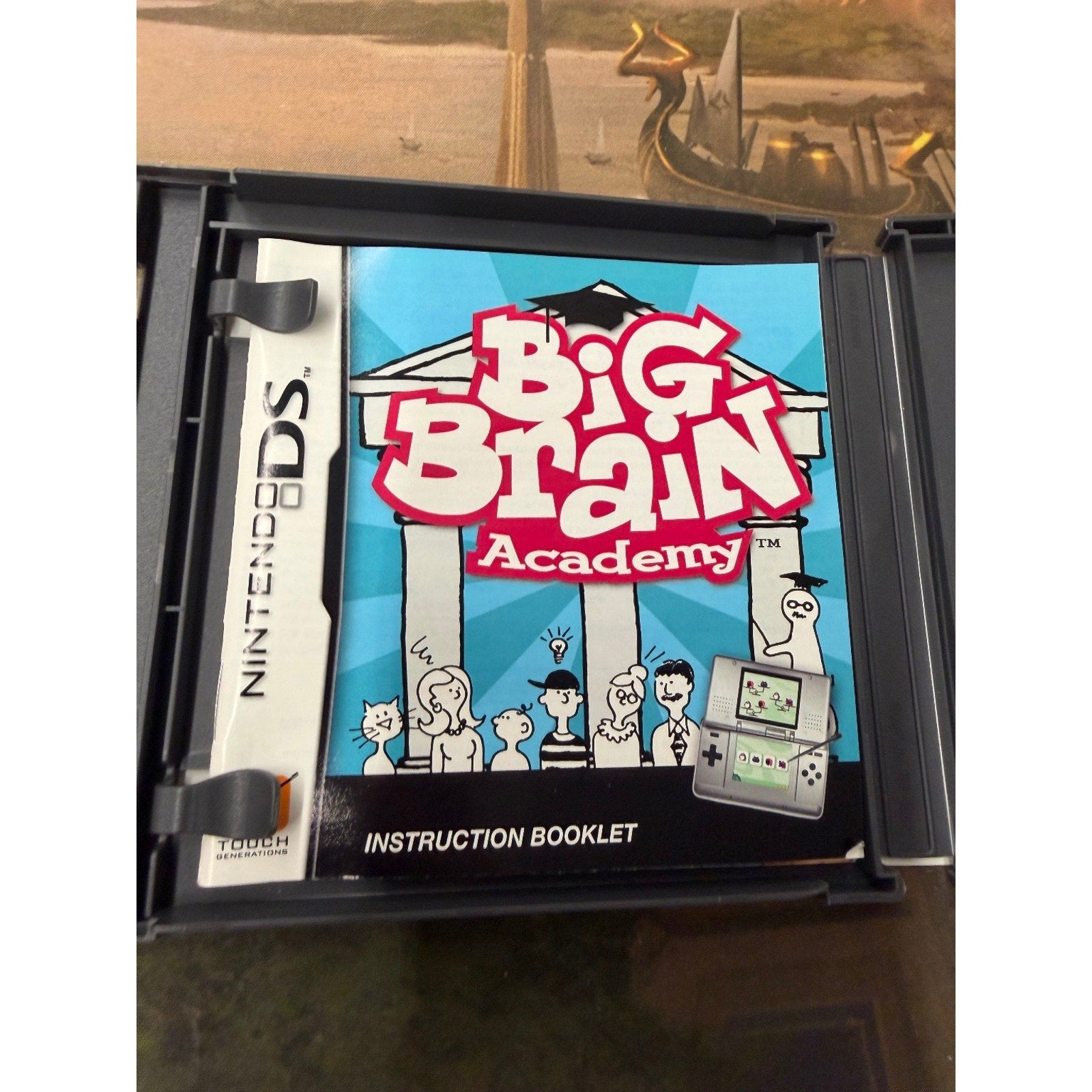 Big Brain Academy Nintendo DS Video Game Brain Trainer Puzzle Multiplayer