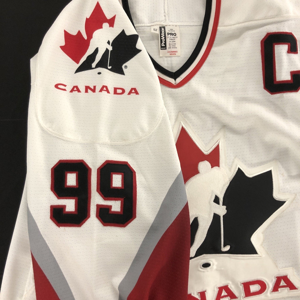 Wayne Gretzky Team Canada Hockey Jersey ProWear Size 52 White #99