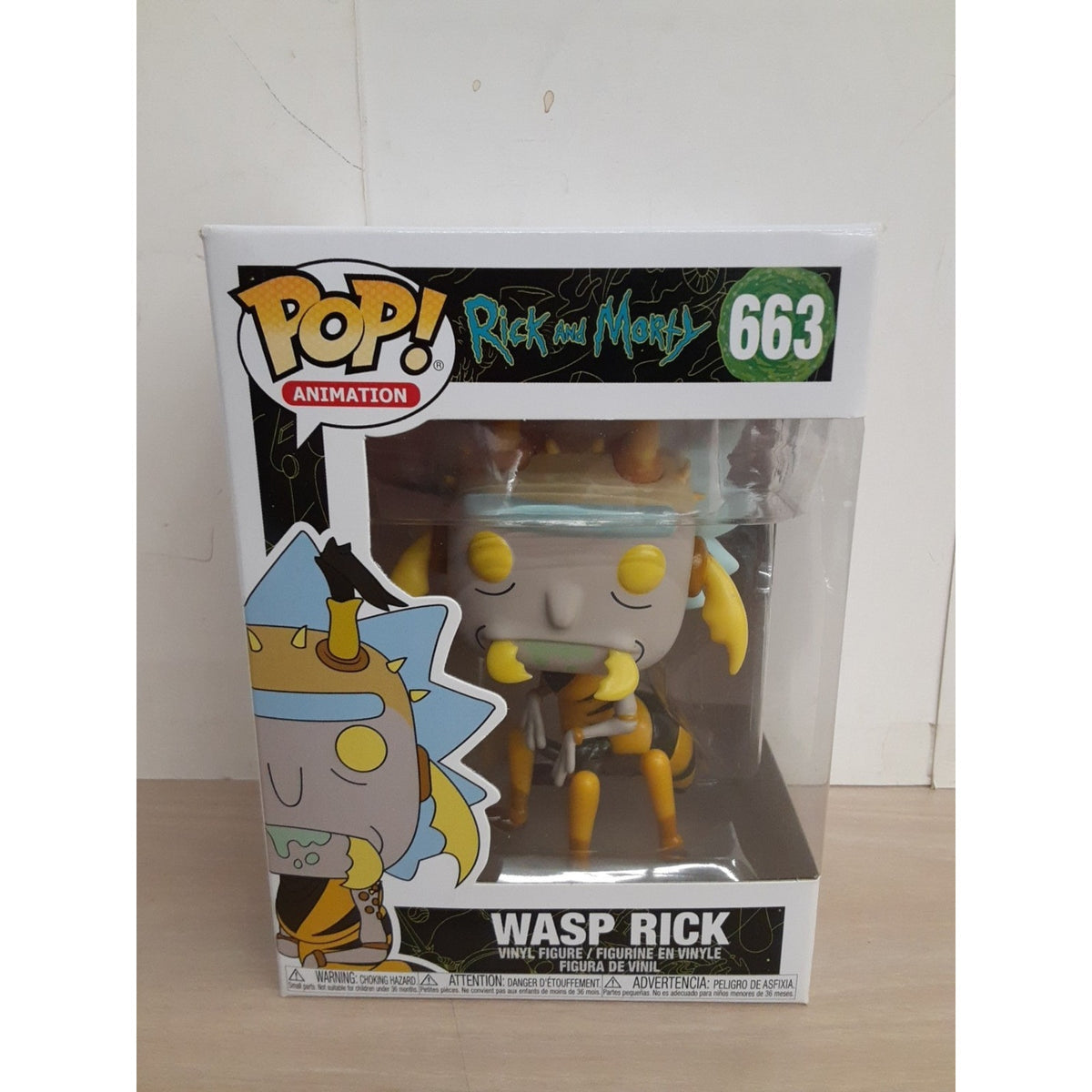 Funko Pop! Vinyl: Rick and Morty - Wasp Rick #663