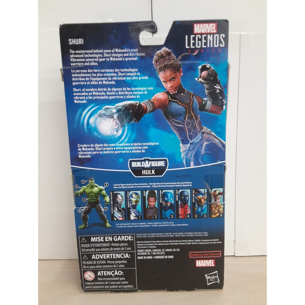 Marvel Legends Series Black Panther Shuri Action Figure Hulk BAF