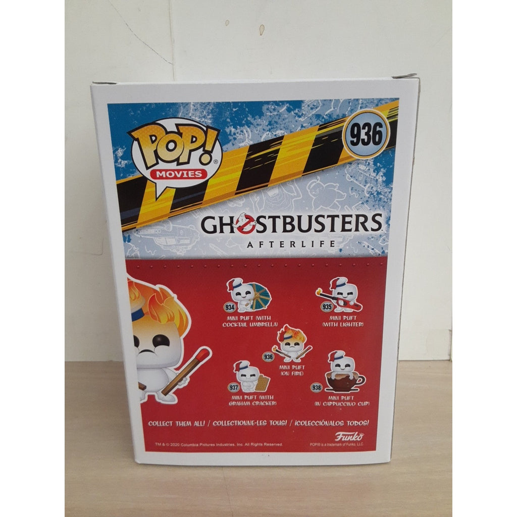 Funko Pop! 936 Mini Puft (on Fire) Ghostbusters Afterlife Target Exclusive