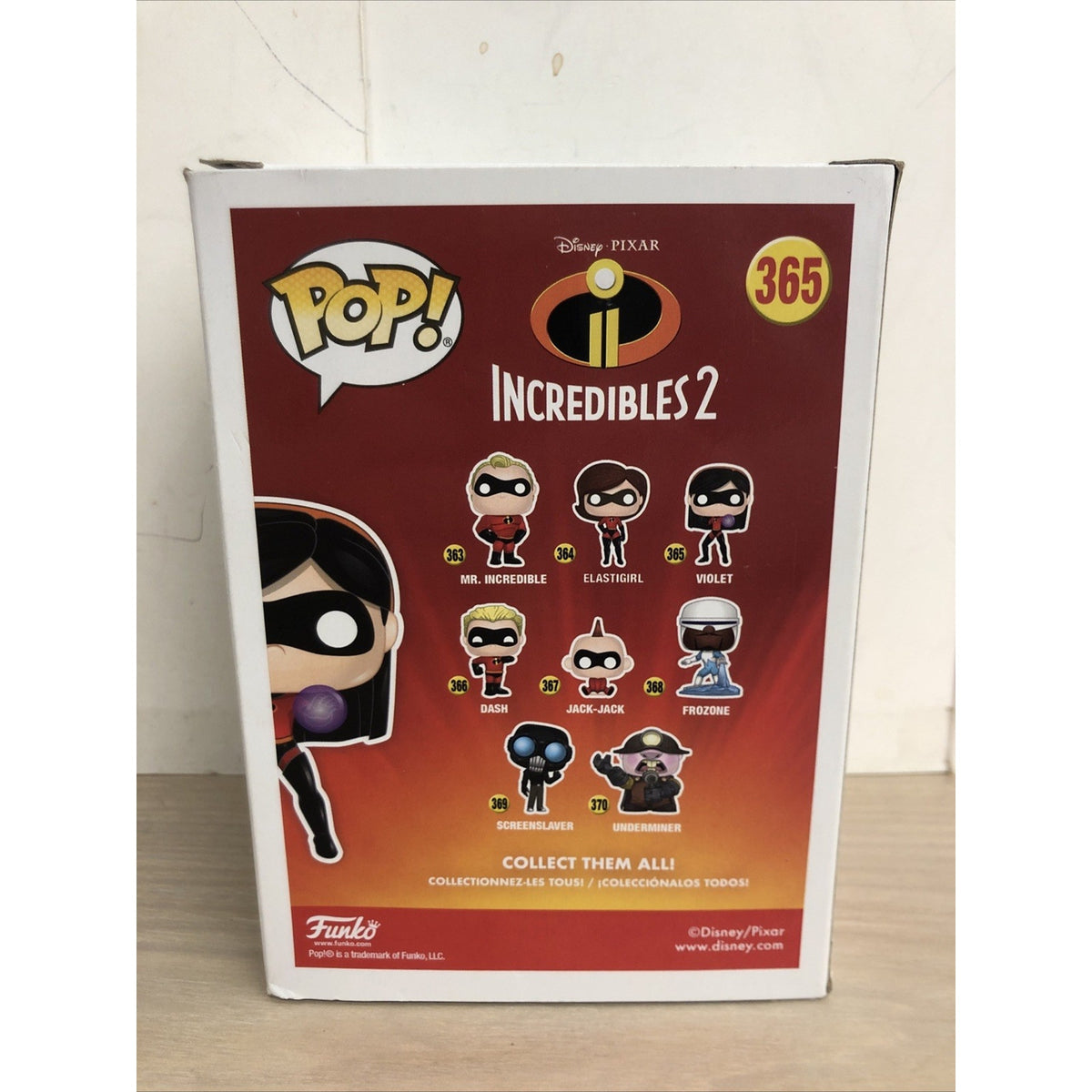 Funko Pop! Vinyl: Pixar - Violet #365