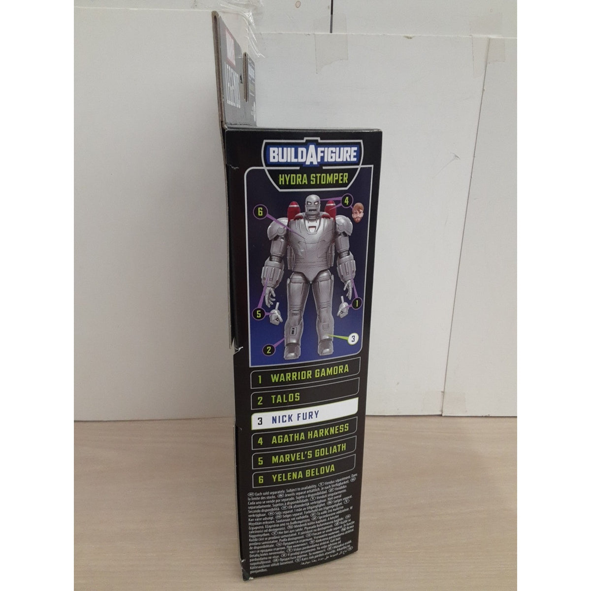 Marvel Legends Nick Fury Action Figure Hydra Stomper BAF