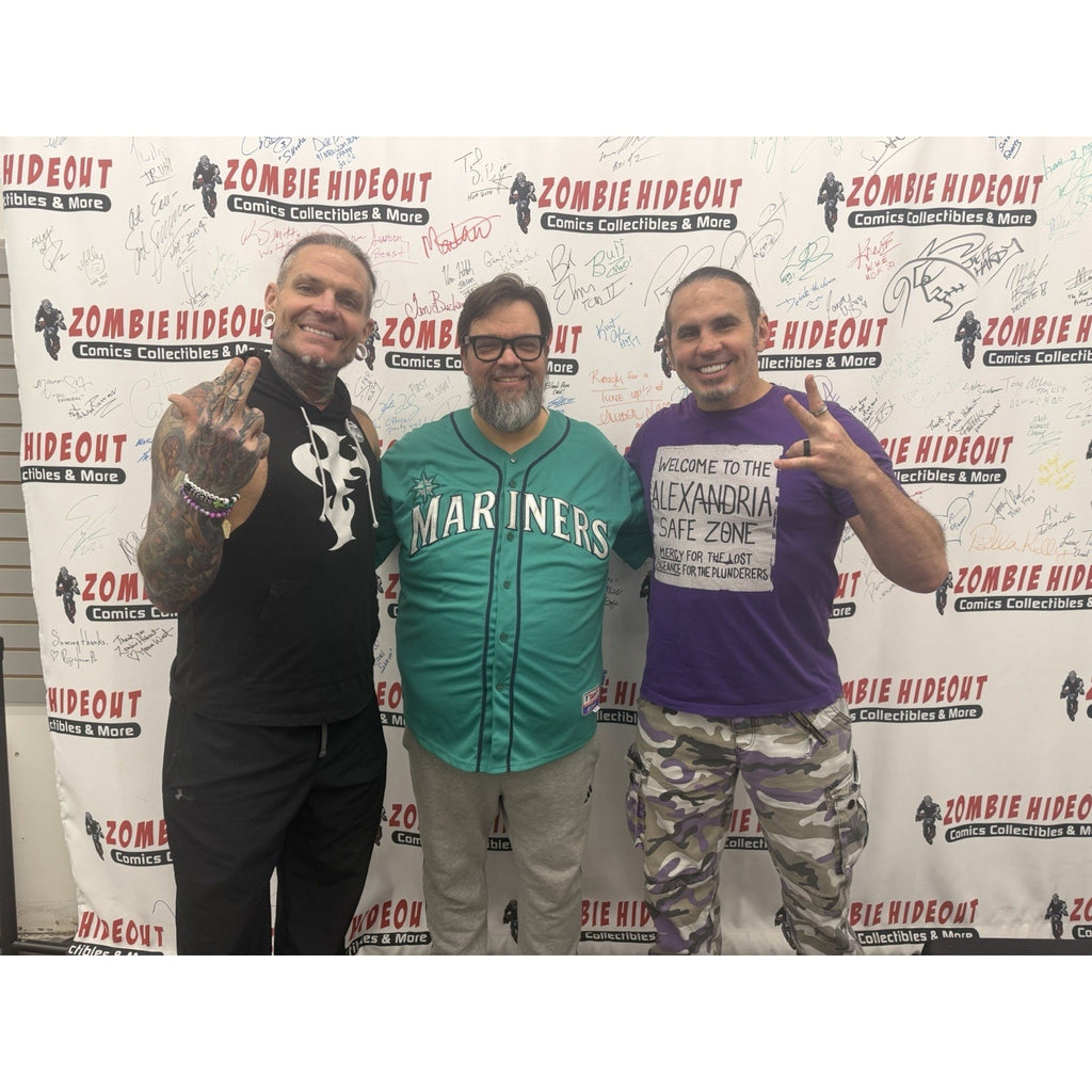 FC Toys Retro Wrestle-Something Wrestlers Hardy Boyz Figures 1 of 650 Signed COA