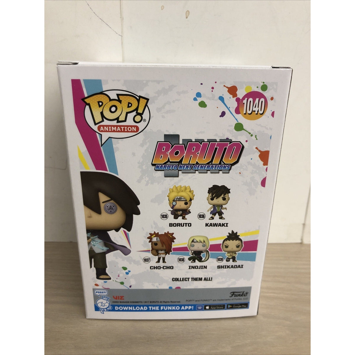 Funko Pop! Vinyl: Naruto - Sasuke - Chalice Collectibles (Exclusive) #1040