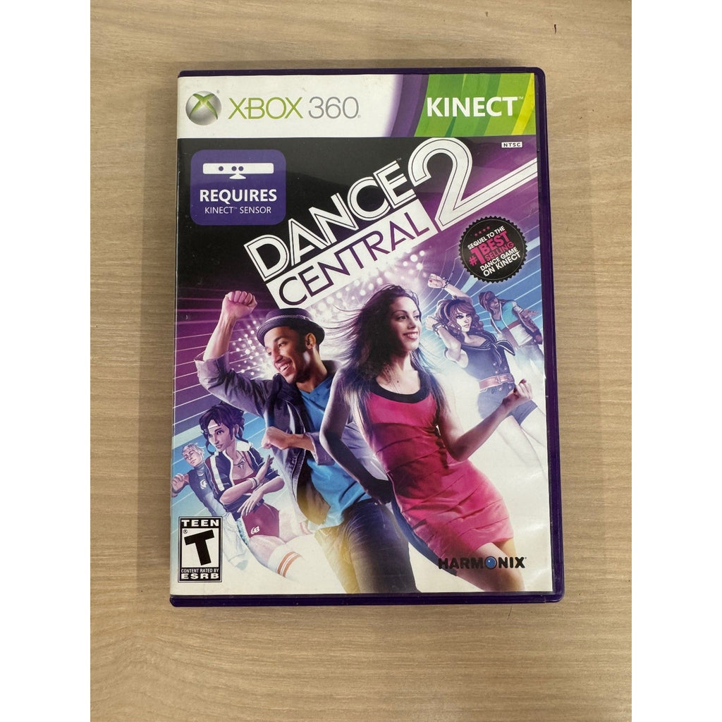 Dance Central 2 Xbox 360 Video Game Kinect Multiplayer Dance Music