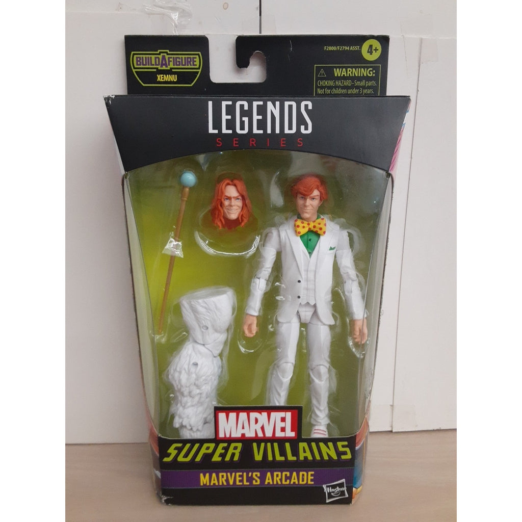 Marvel Legends Super Villains Marvels Arcade 6" Figure Xemnu BAF