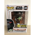 Funko Pop! Vinyl: Star Wars - Dark Trooper with Grogu - Entertainment Earth...