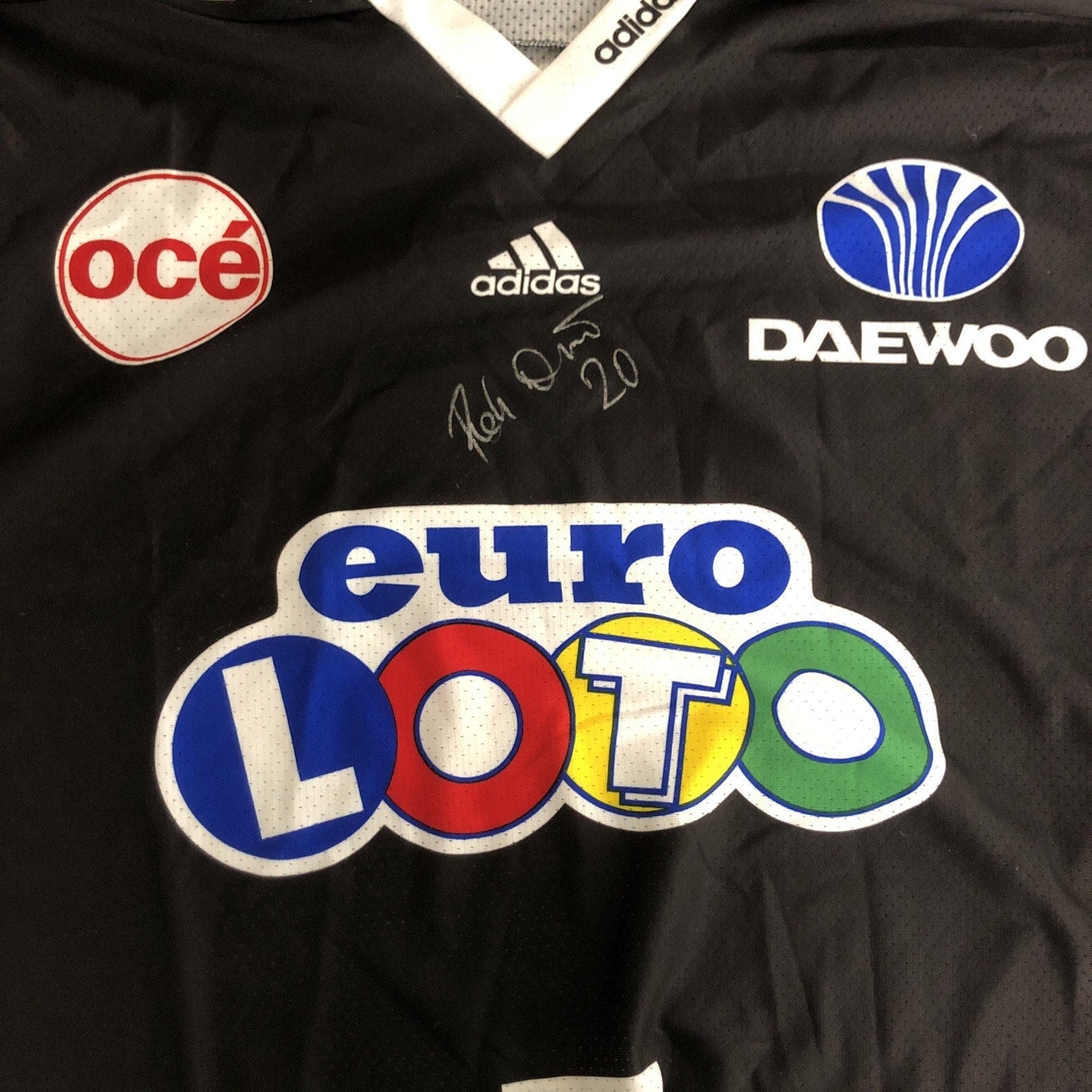 Radek Dvořák Signed HC Litvínov Czech Extraliga Adidas Hockey Jersey #20 Auto