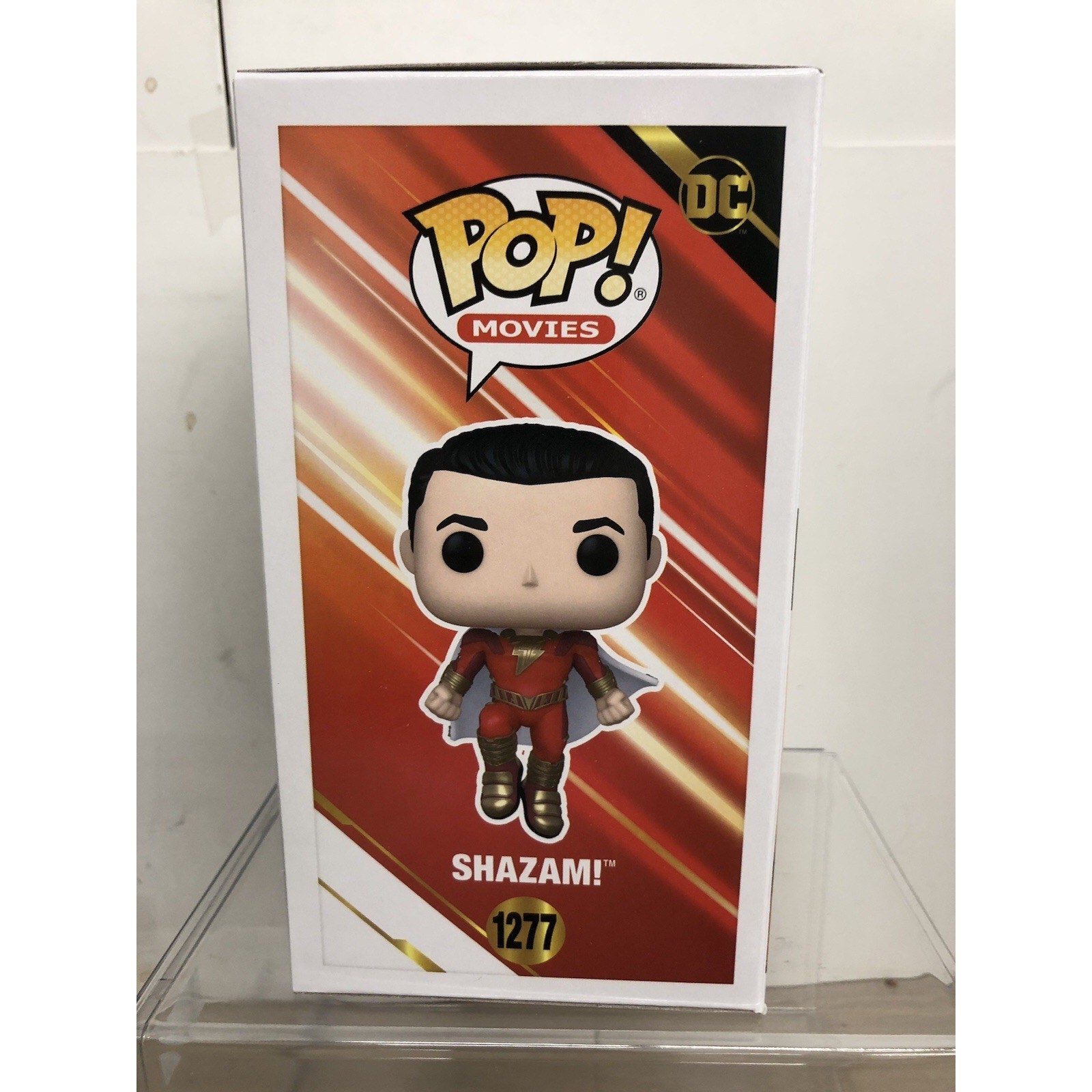Zachary Levi signed Funko Pop Shazam! #1277 Autographed DC NO COA