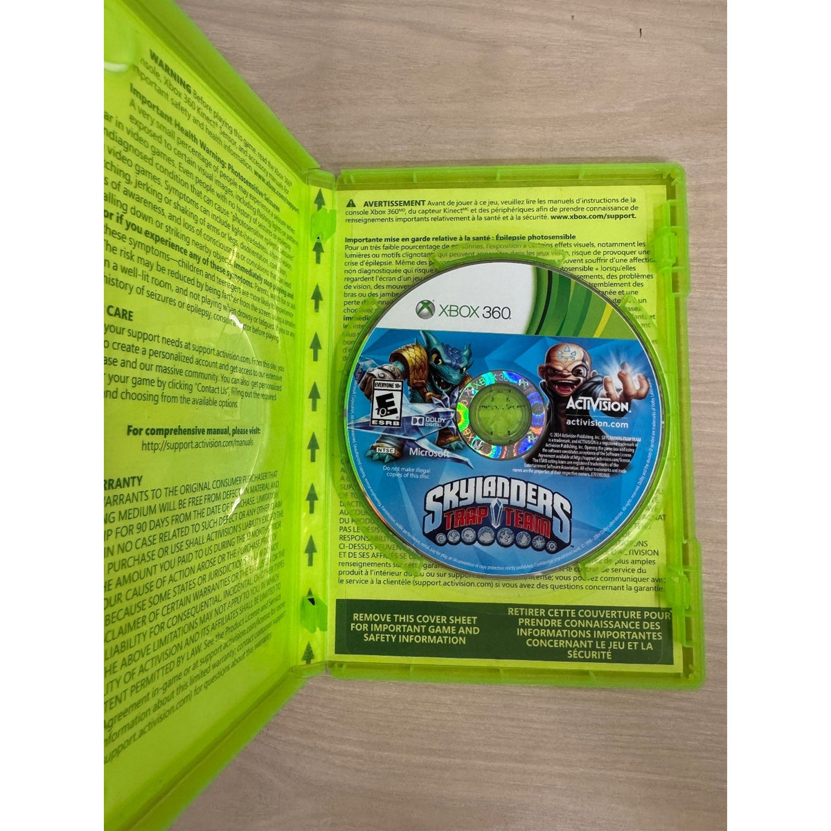 Skylanders Trap Team Xbox 360 Video Game Action Adventure NTSC
