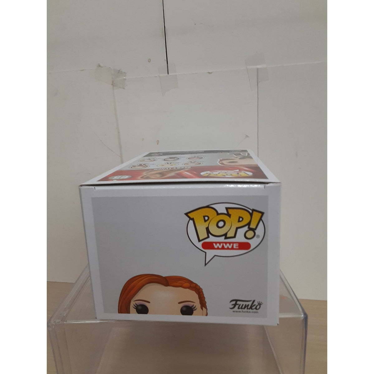 Funko Pop Becky Lynch Signed JSA Witnessed
