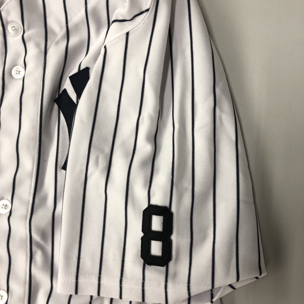 Mark Teixeira 2015 NY Yankees Game Issued Jersey Steiner COA Yogi Berra Patch 48