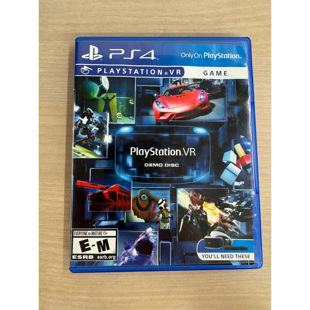 PlayStation VR Demo Disc PS4 PlayStation 4 VR Video Game