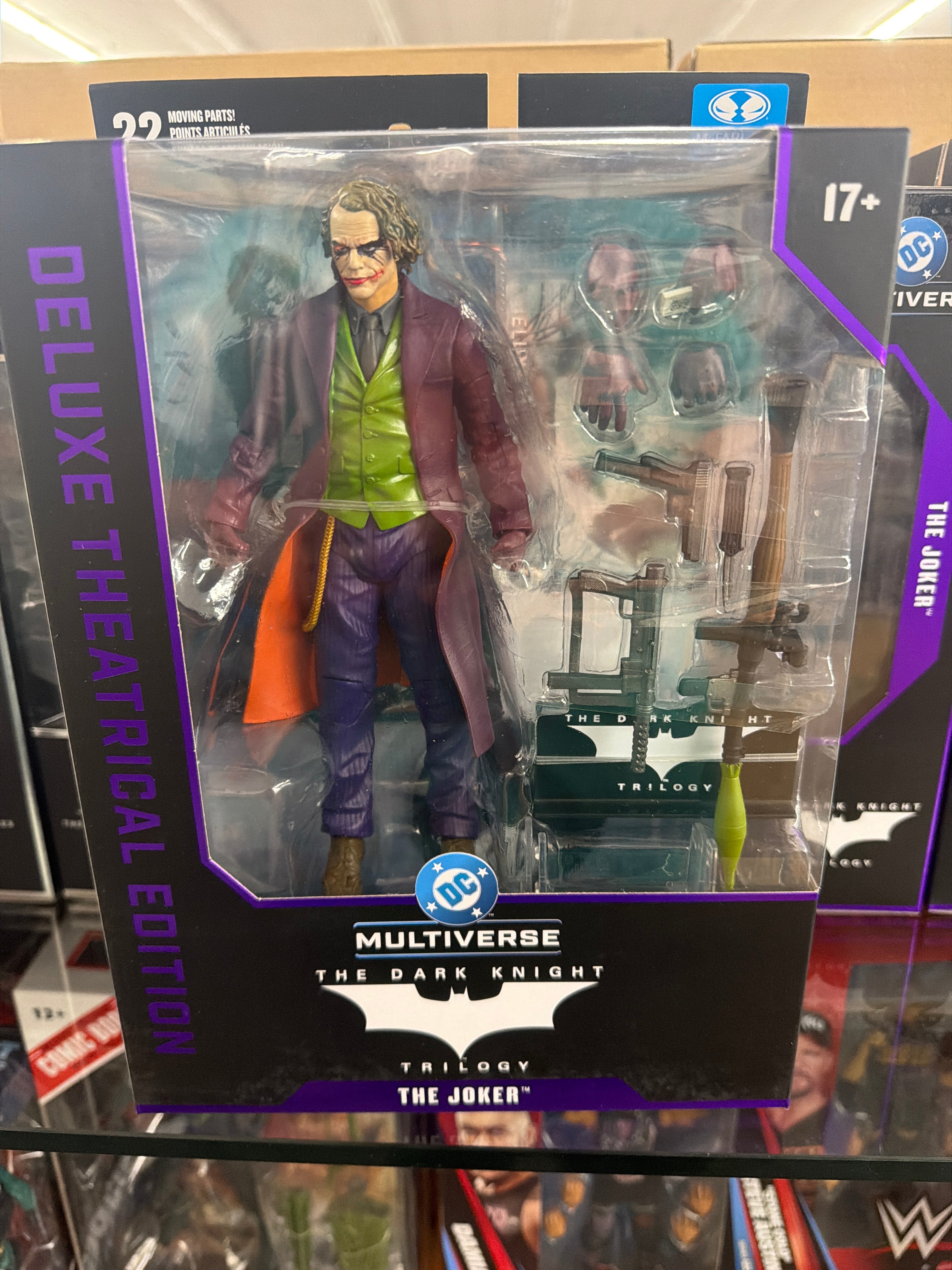 The Dark Knight Rises DC Multiverse Joker (Deluxe Theatrical Edition) Action Figure