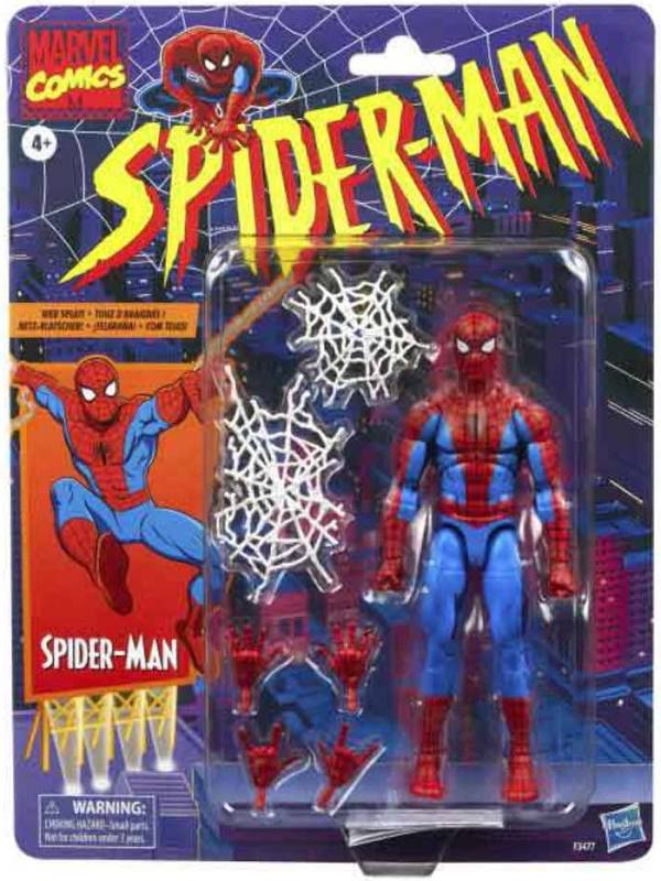 Spider-Man Marvel Legends Series Cel-Shaded 6-Inch Action Figure - 6 Accessories