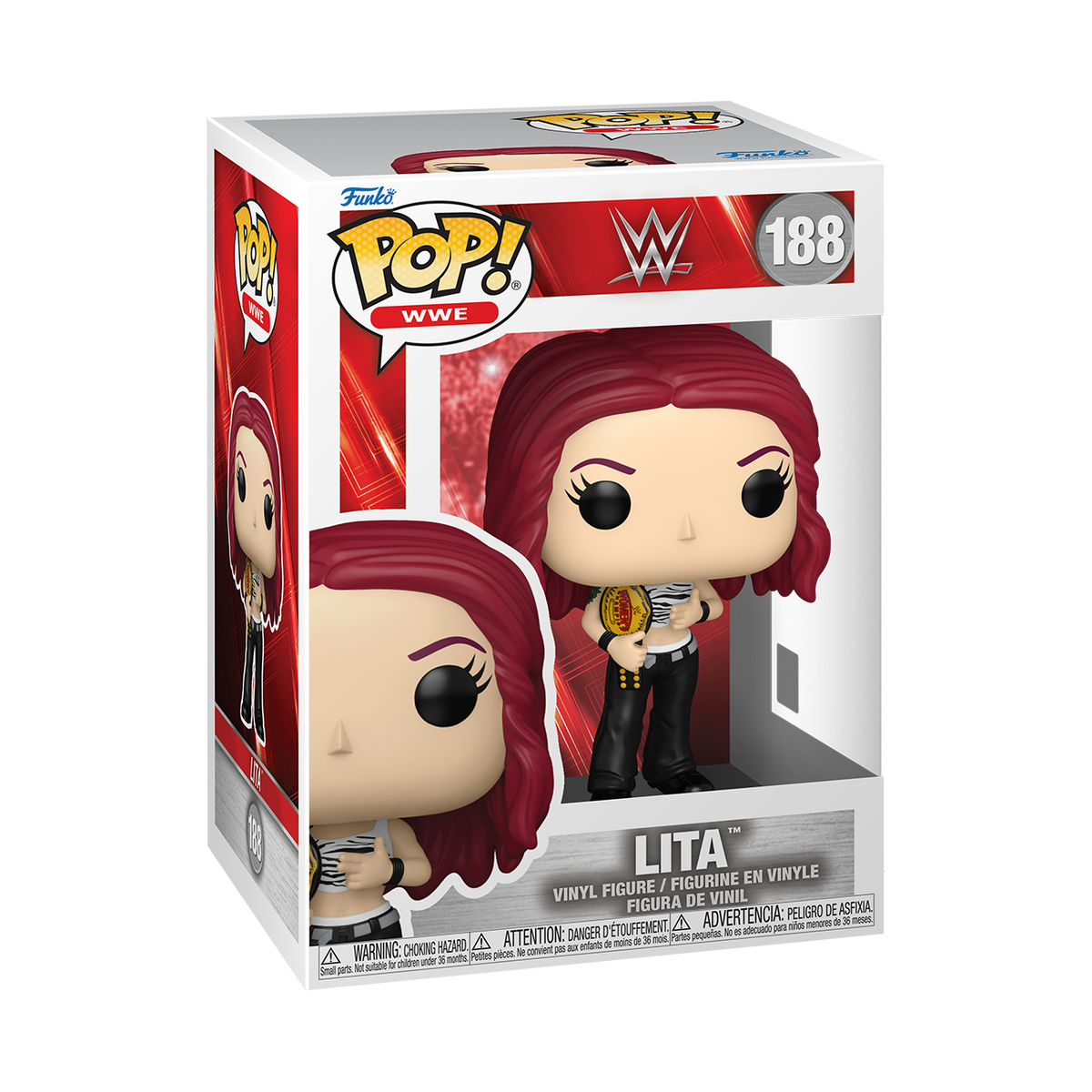 Pop! Lita with Championship Belt #188