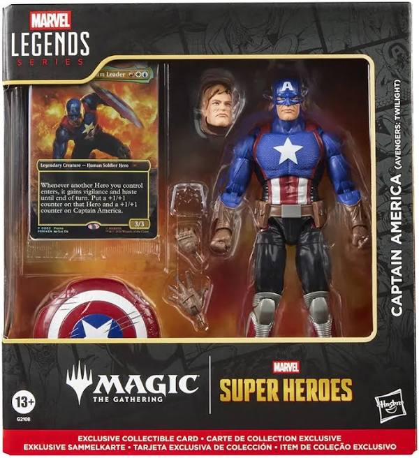Marvel Legends Series Magic: The Gathering Captain America