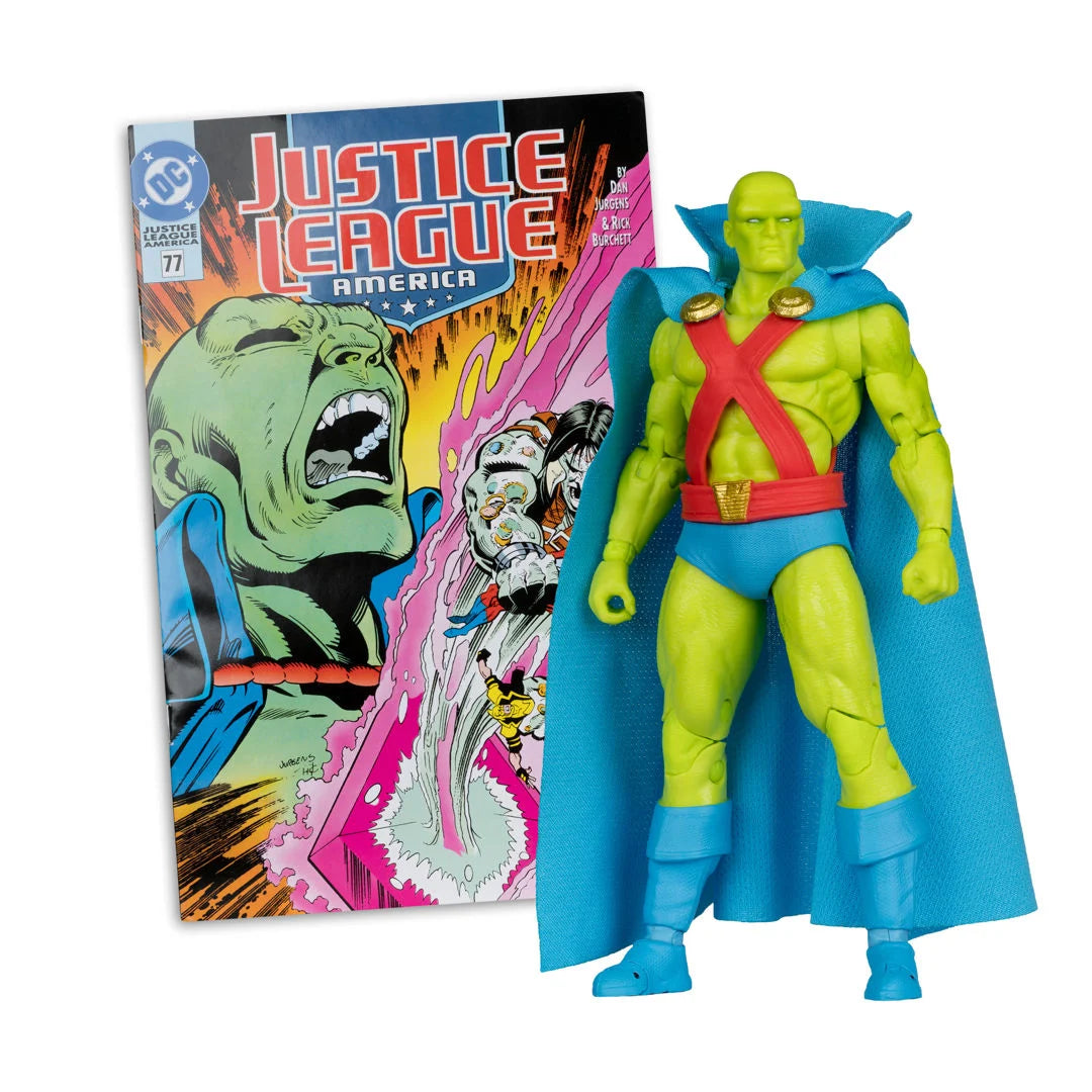 Justice League America #77 Page Punchers Martian Manhunter 7" Action Figure with Comic