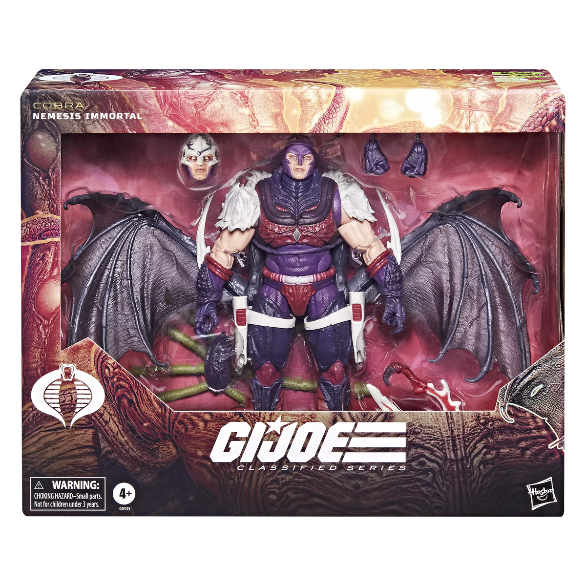 Hasbro G.I. Joe Classified Series #140 Cobra Nemesis Immortal Action Figure