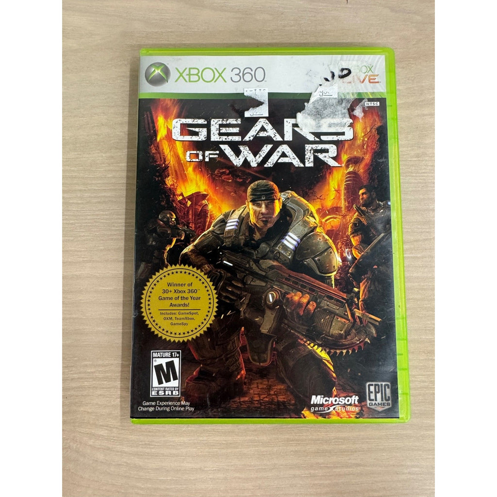 Gears of War Xbox 360 Video Game Shooter Multiplayer NTSC