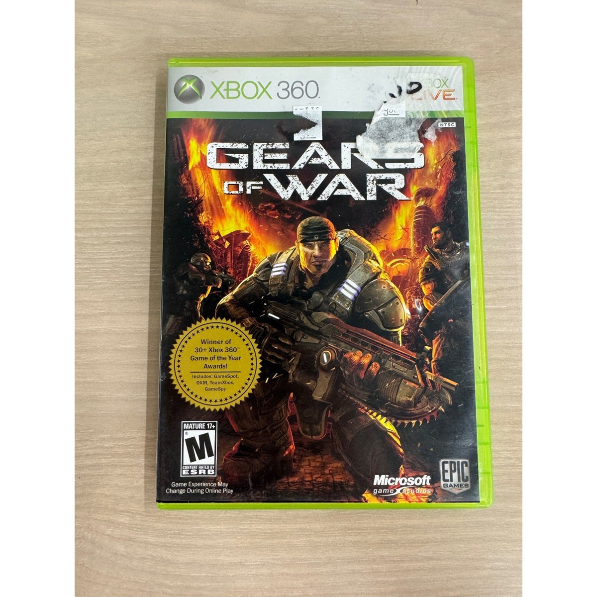 Gears of War Xbox 360 Video Game Shooter Multiplayer NTSC