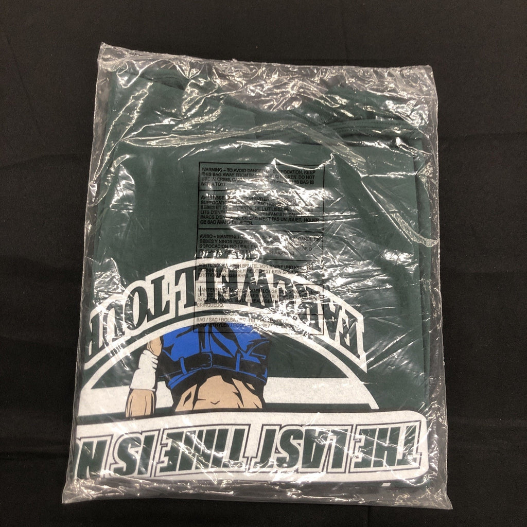WWE John Cena Farewell Tour Summer Slam Green T-Shirt 2X Large