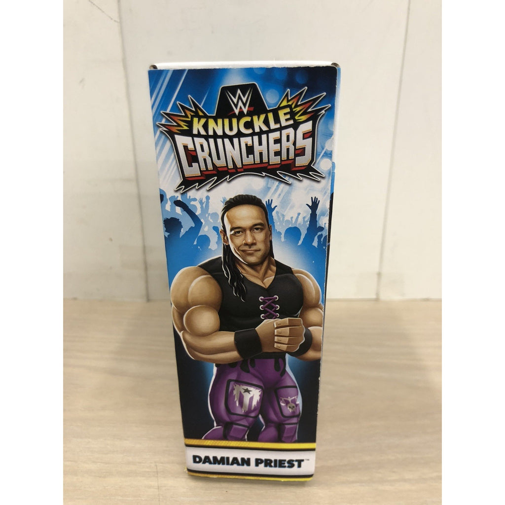 2024 Mattel WWE Knuckle Crunchers Damian Priest Includes Briefcase, New Sealed