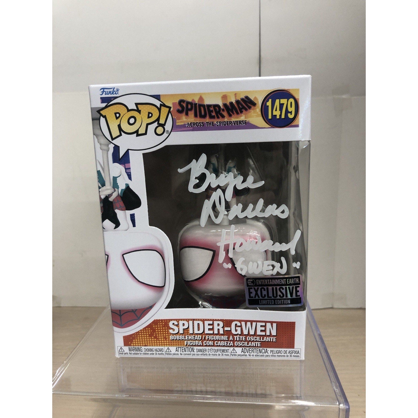 Funko Marvel - Spider-Gwen - Entertainment Earth (Exclusive) #1479 Signed