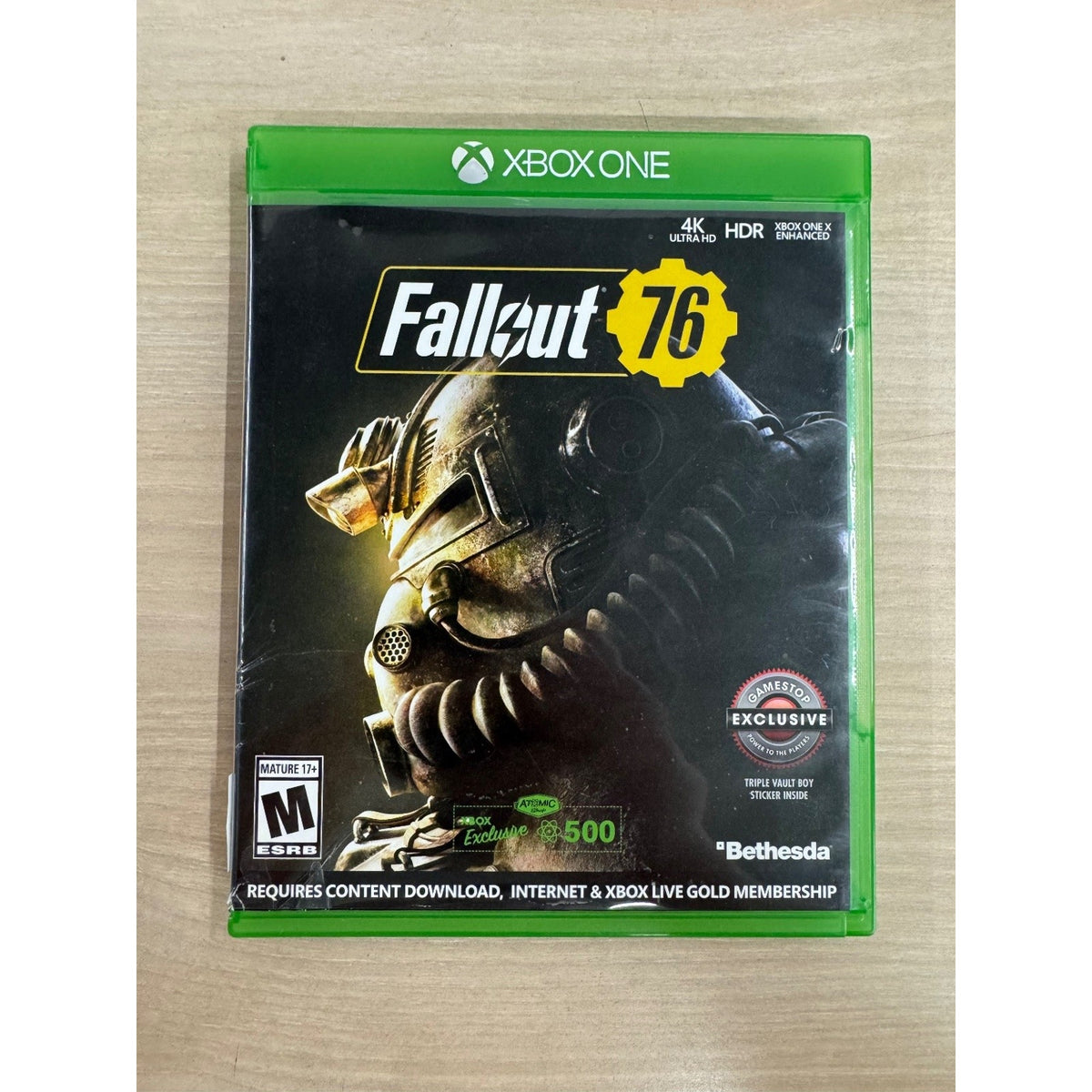 Fallout 76 Xbox One Video Game 4K HDR Online Multiplayer Bethesda