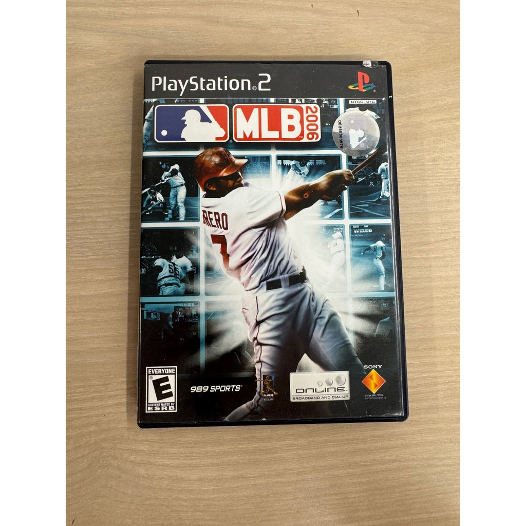 MLB 2006 PlayStation 2 Video Game Baseball Online Multiplayer NTSC U/C