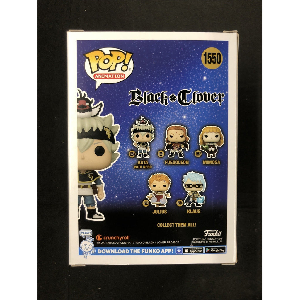 Funko Pop! Vinyl: Black Clover - Asta with Nero #1550