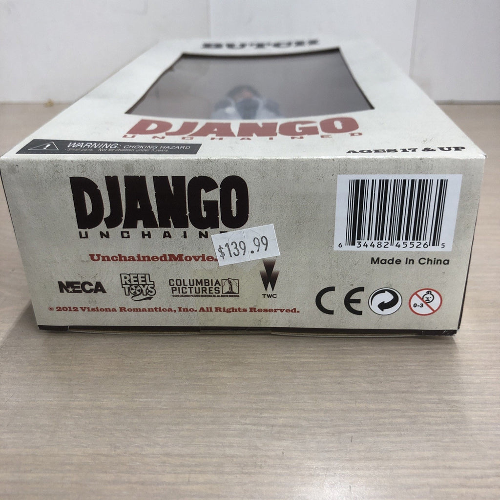 Django Unchained 8" Action Figure - BUTCH -NECA Reel Toy -2012 NIB RARE
