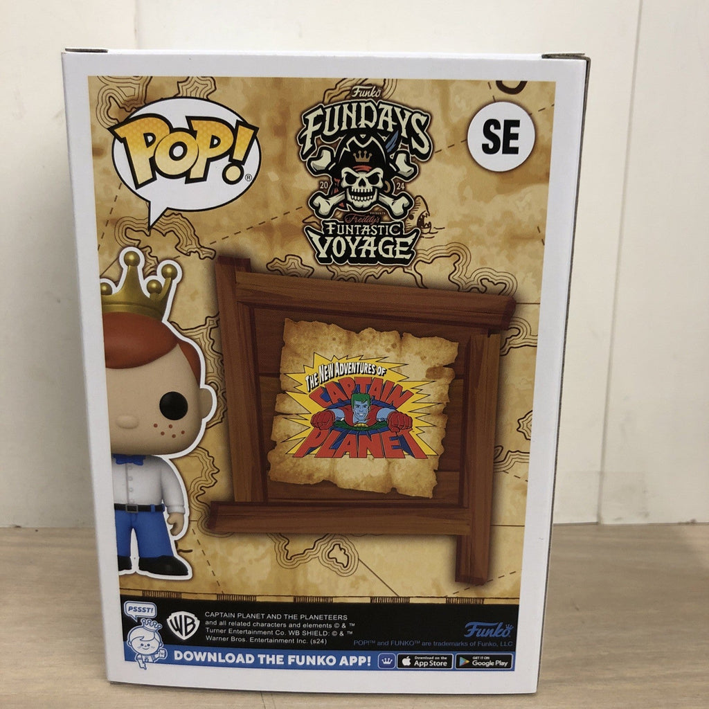 Pop! Freddy Funko as Captain Planet 2024 Fantastic Voyage Online Edition #SE