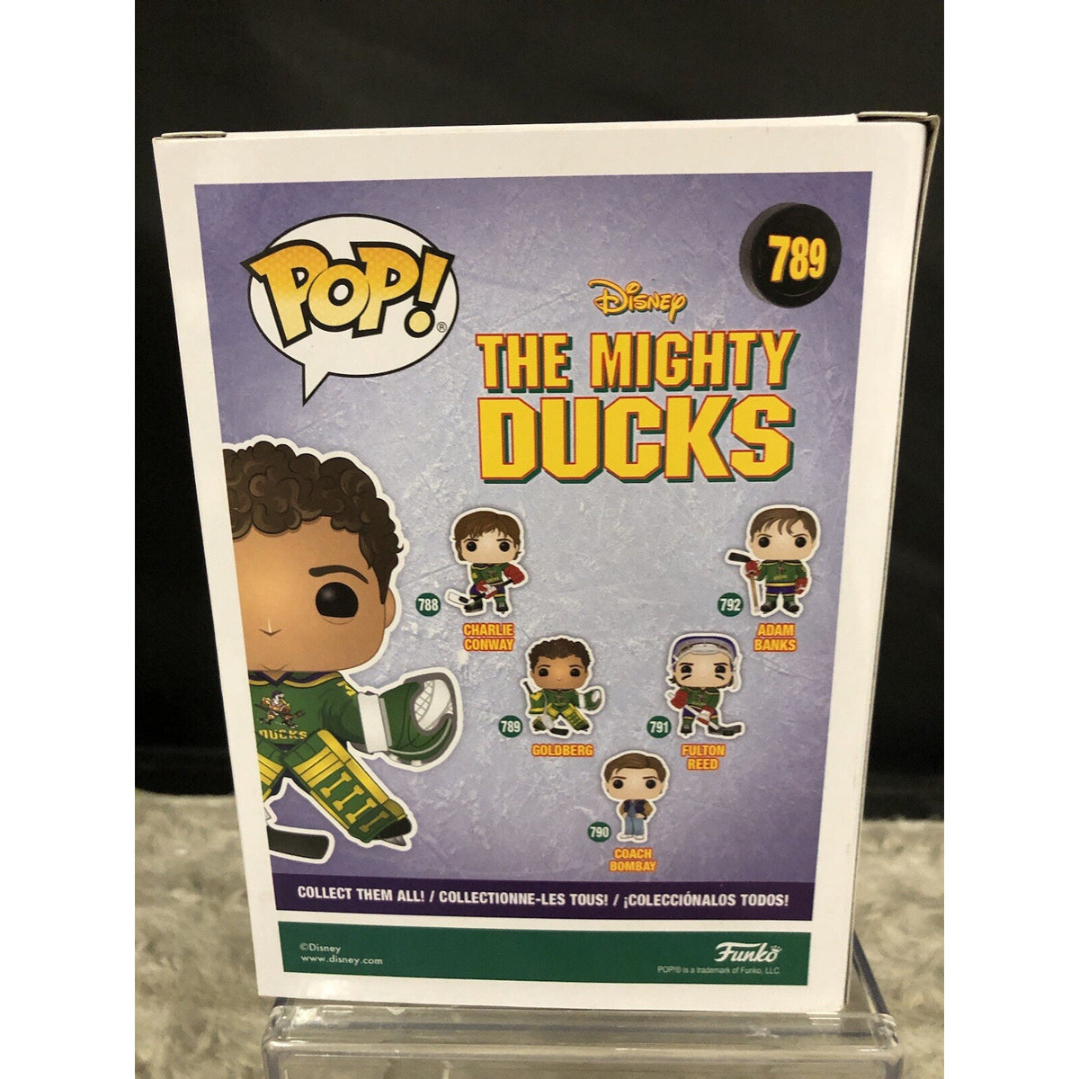 Shaun Weiss Signed Mighty Ducks Goldberg Funko Pop #789 Autograph PSA CoA