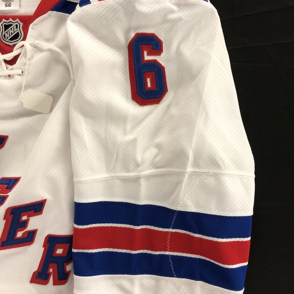 Anton Strålman New York Rangers Game Issued Jersey Reebok Edge Size 56 Steiner