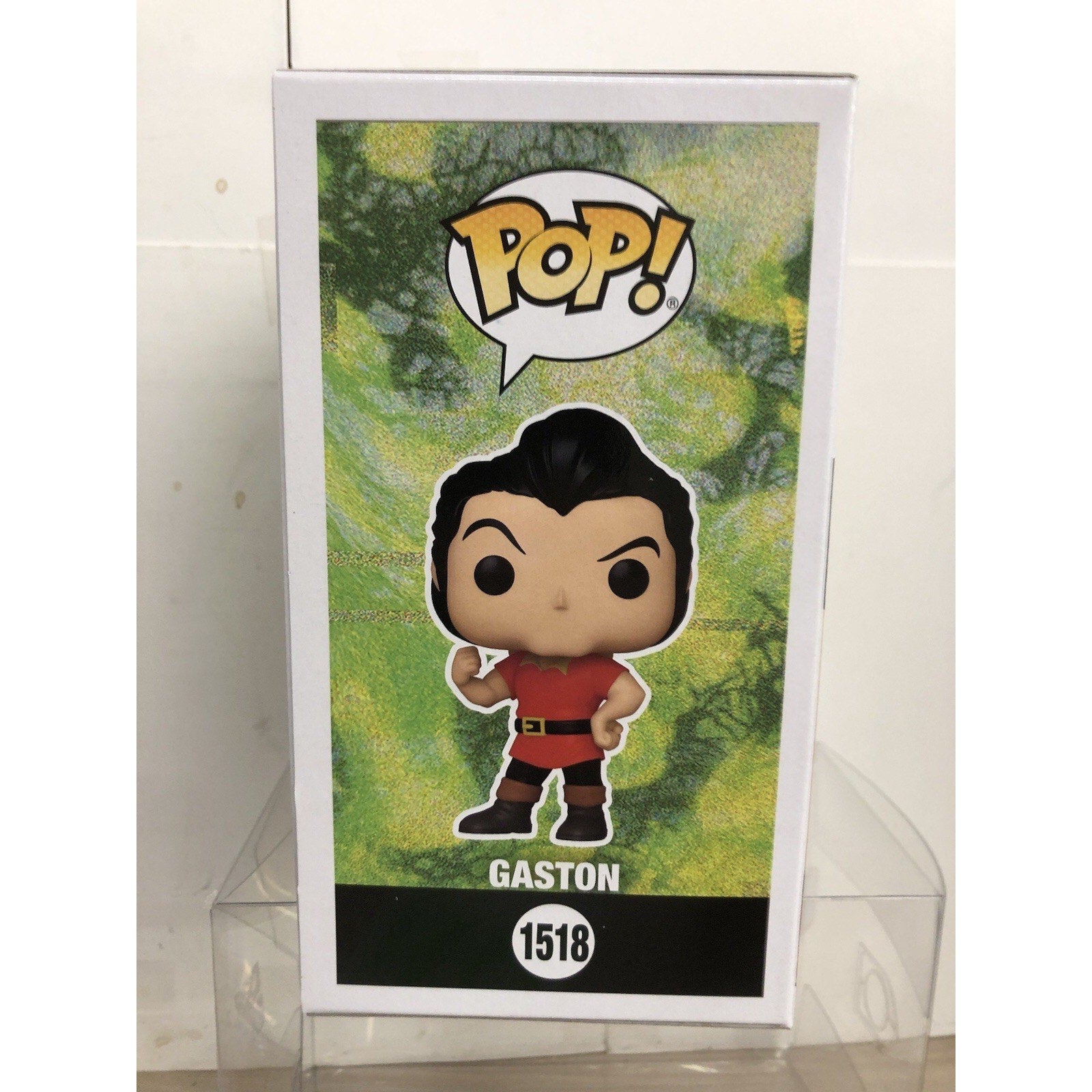 Signed Richard White Gaston Disney Villains 1518 Funko Pop COA Autograph