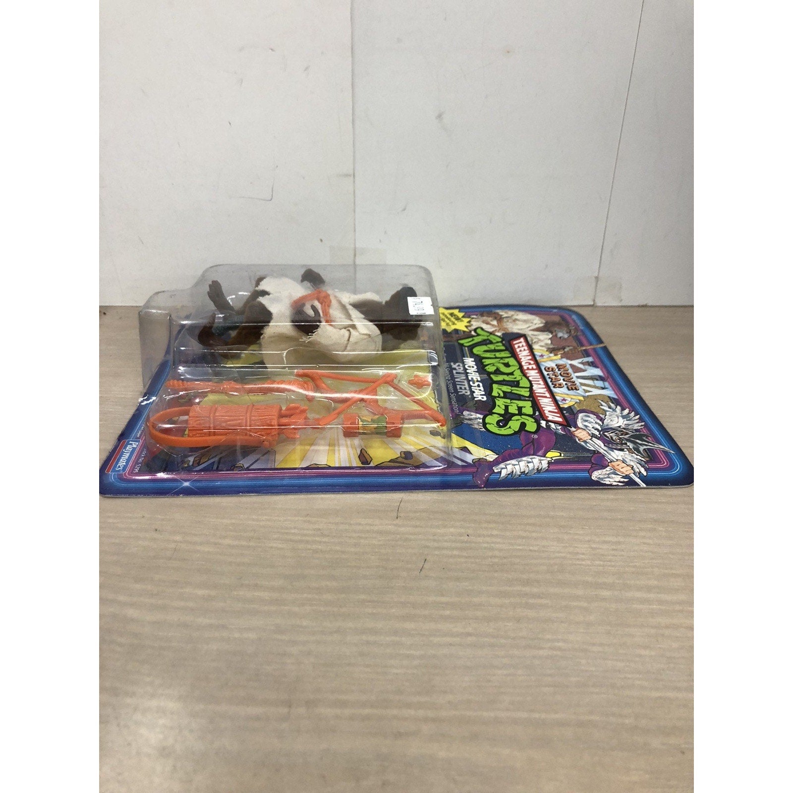 TMNT TEENAGE MUTANT NINJA TURTLES MOVIE STAR SPLINTER 1992 UNPUNCHED