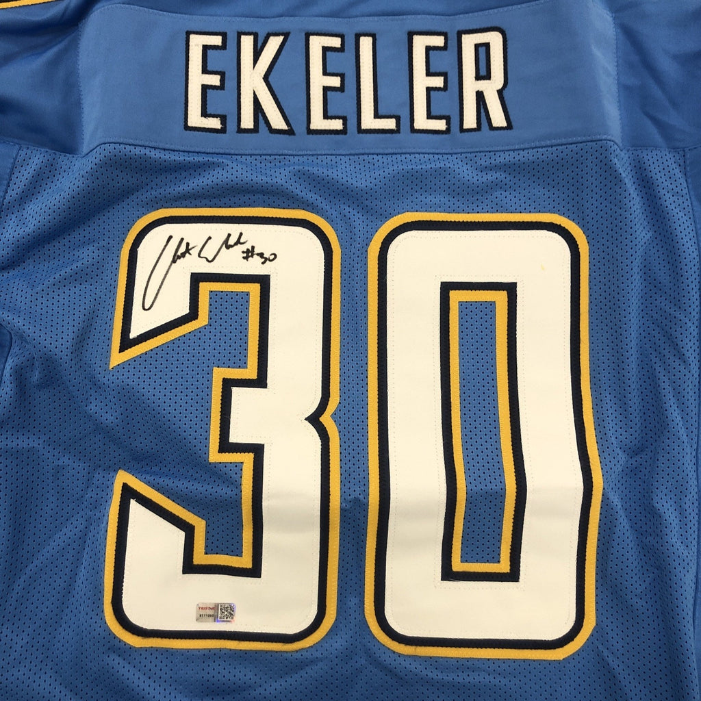 Austin Ekeler Signed Autograph Jersey Tristar COA Chargers