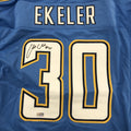 Austin Ekeler Signed Autograph Jersey Tristar COA Chargers