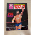 WWF World Wrestling Federation Program Vol 186 Hacksaw Jim Duggan Randy Savage