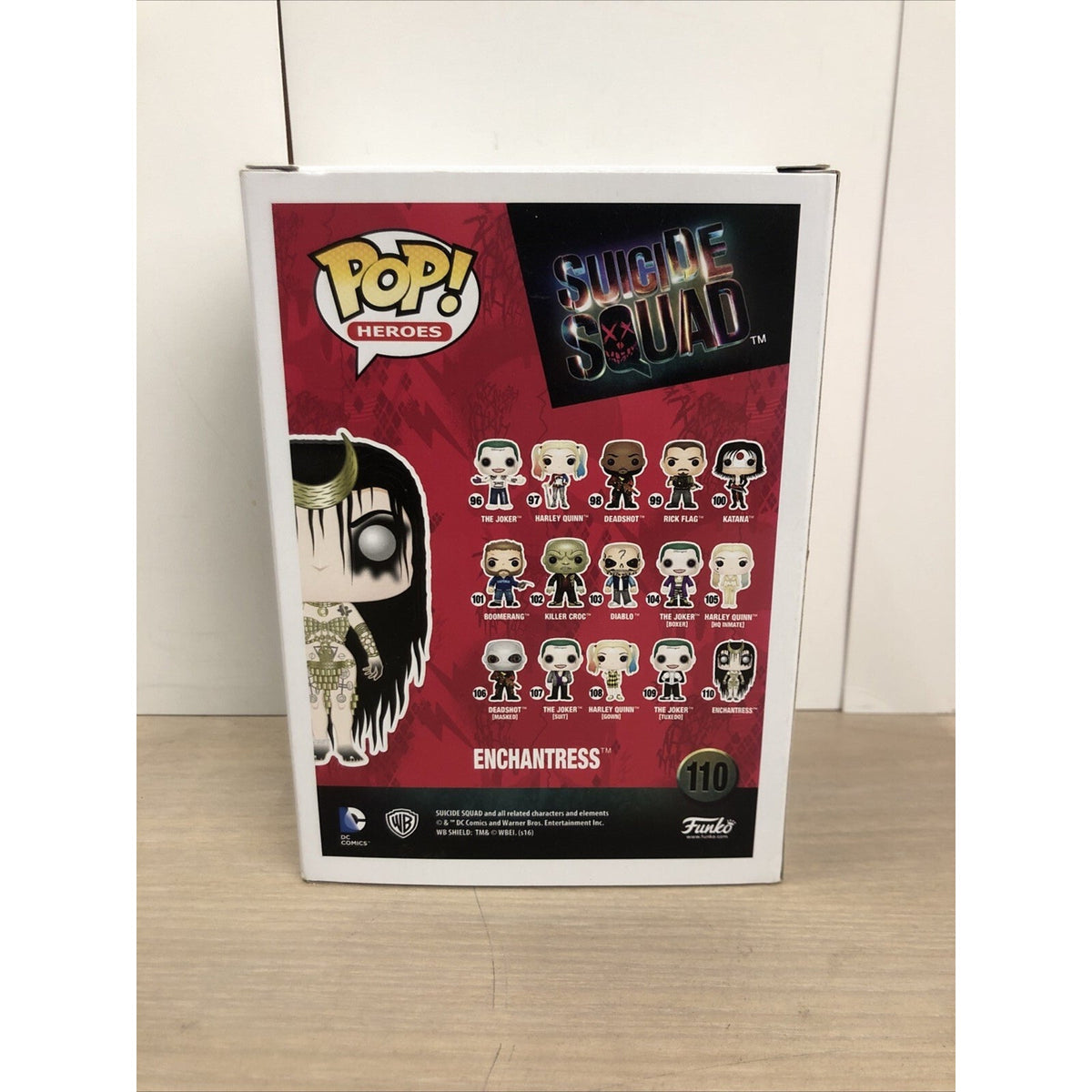Pop! Enchantress Legion Of Collectors DC Comics Exclusive #110