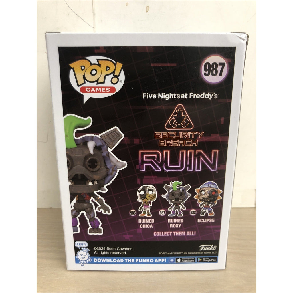 Funko Pop! Games Five Nights at Freddy's Ruined Roxy Ruin #987