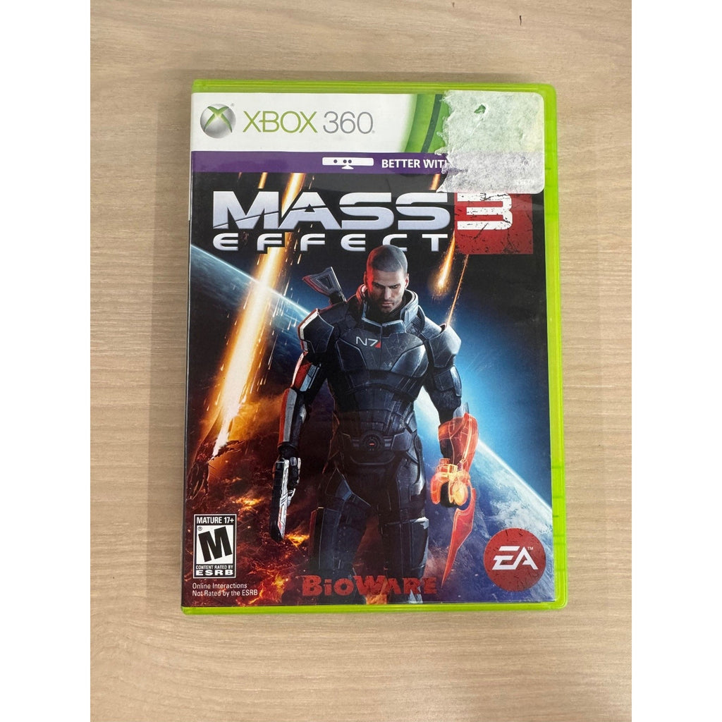 Mass Effect 3 Xbox 360 Video Game RPG Action Multiplayer Online