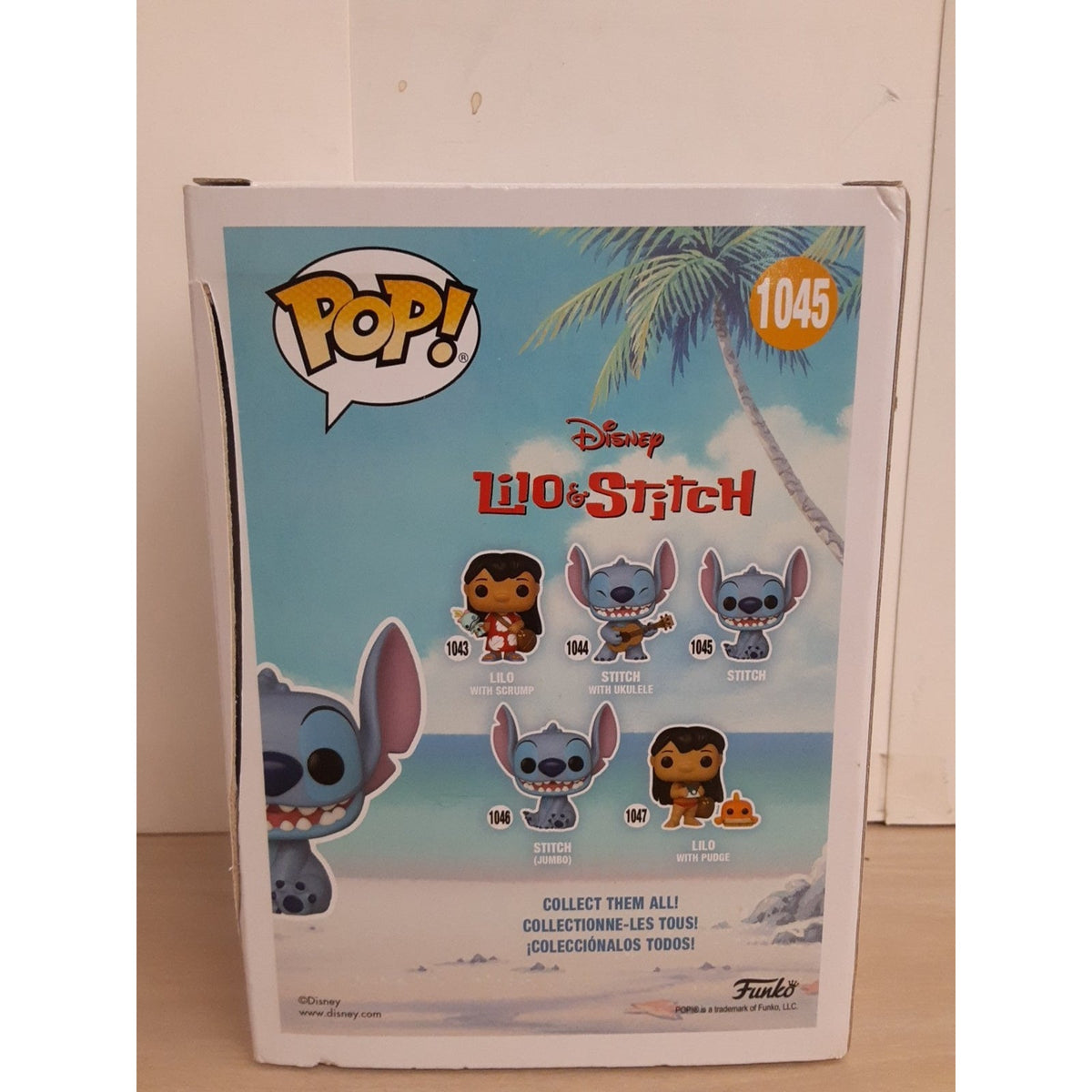 Pop! Stitch (Flocked) Target Exclusive #1045