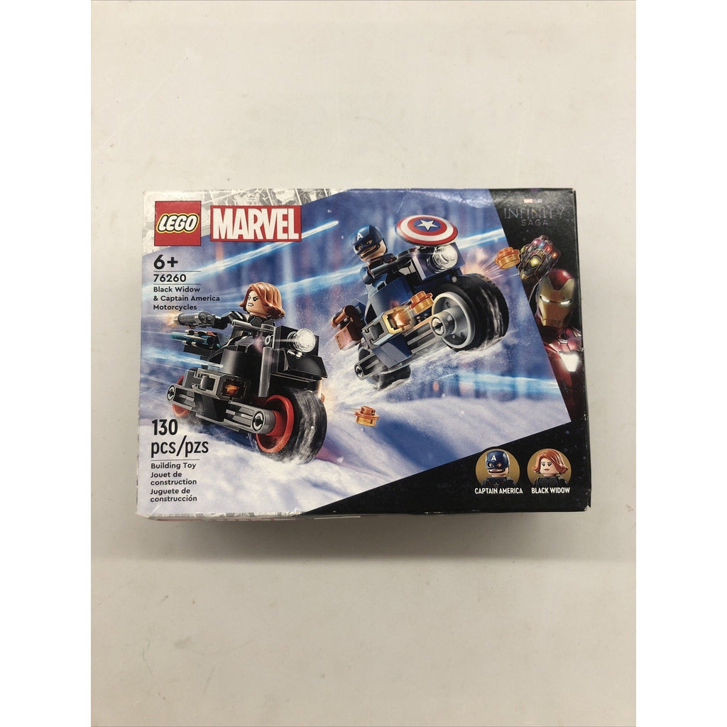 LEGO Super Heroes: Black Widow & Captain America Motorcycles (76260)