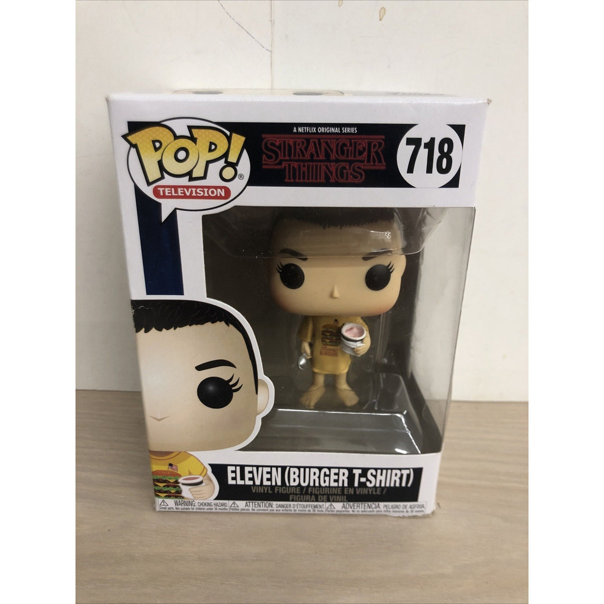 Funko Pop! Television Stranger Things Eleven (Burger T-Shirt) #718
