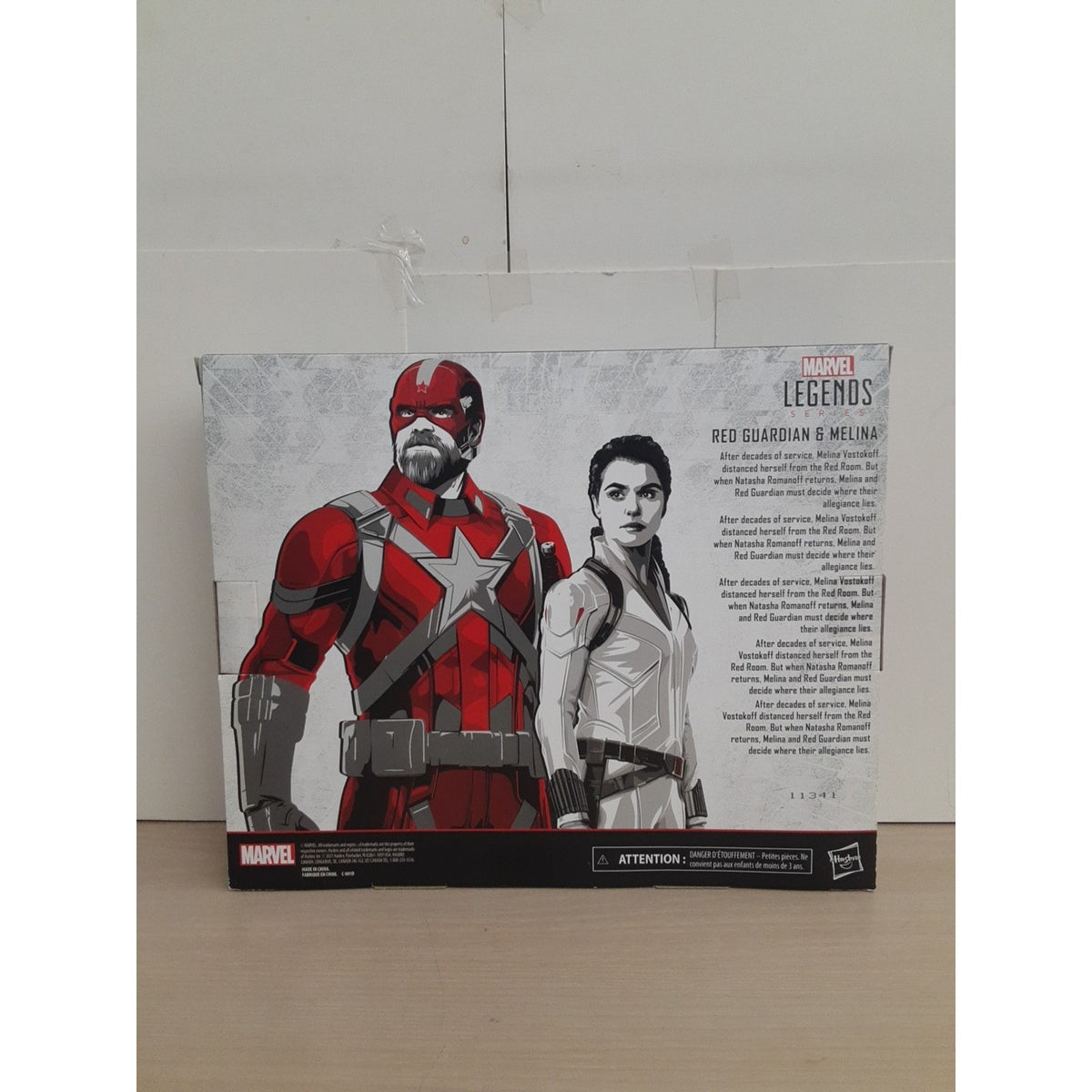 Hasbro Red Guardian and Melina 6 Inch Action Figure